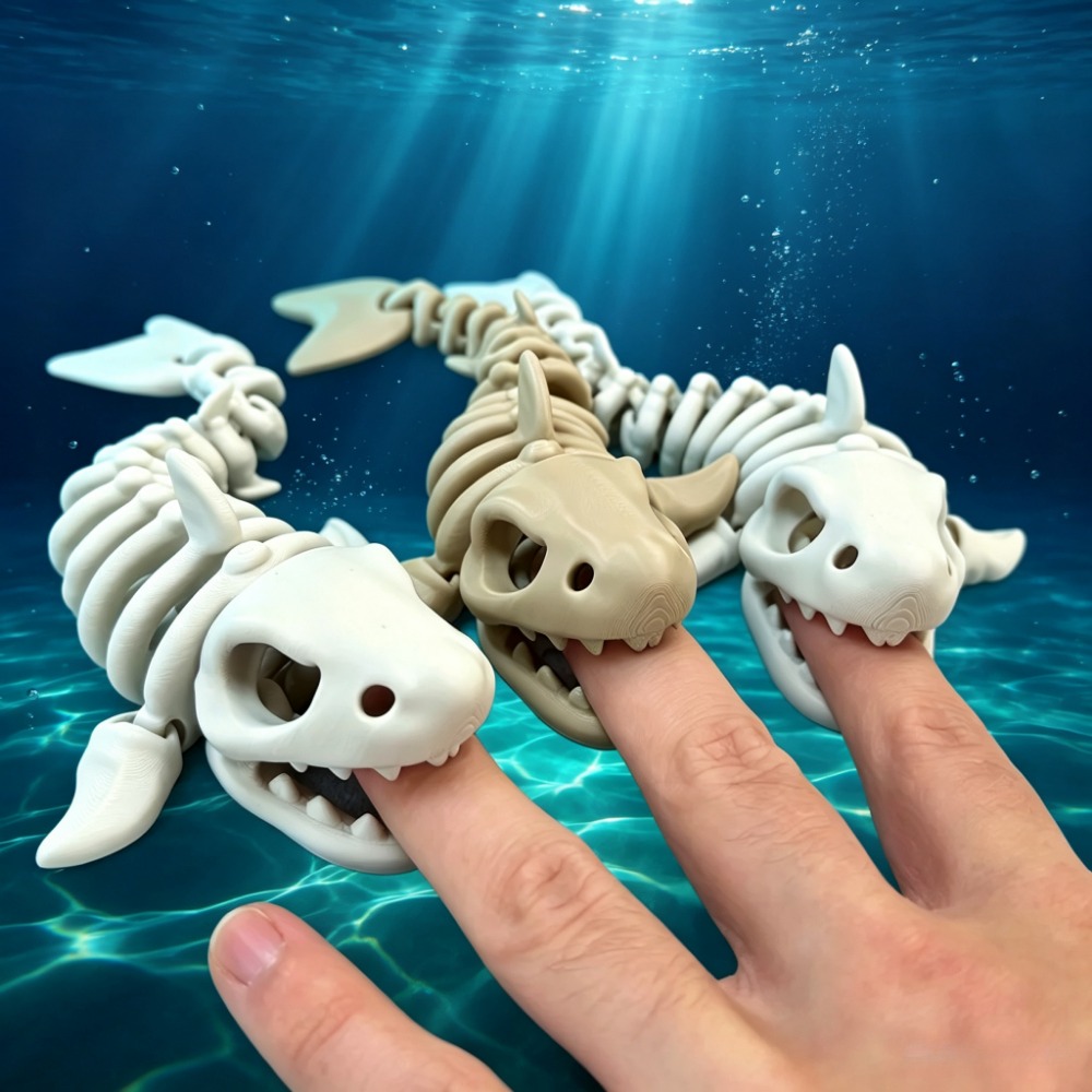 Aquarium Fish To Buy - Scheletro di Squalo Decorativo per Acquario,