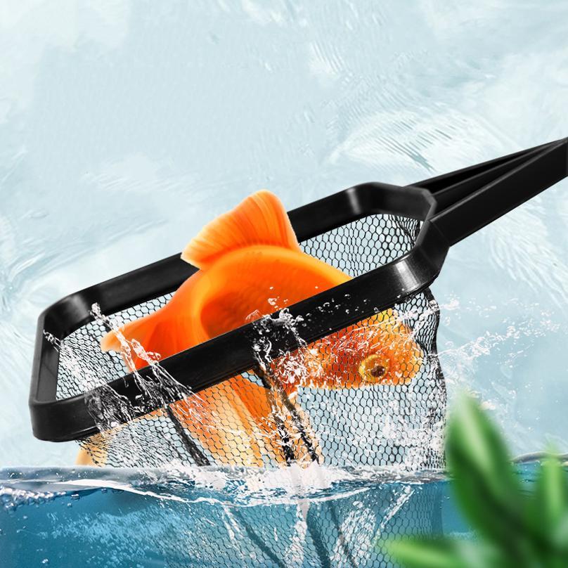Aquarium Fish Big - Rete da Pesca Telescopica in Plastica,