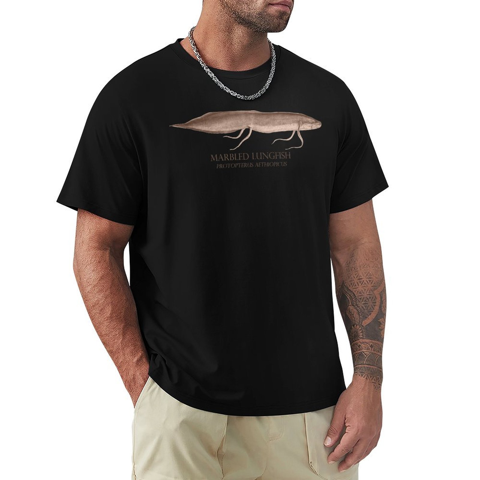 Aquarium Fish Monster - T-Shirt Retro Vintage per Acquaristi con