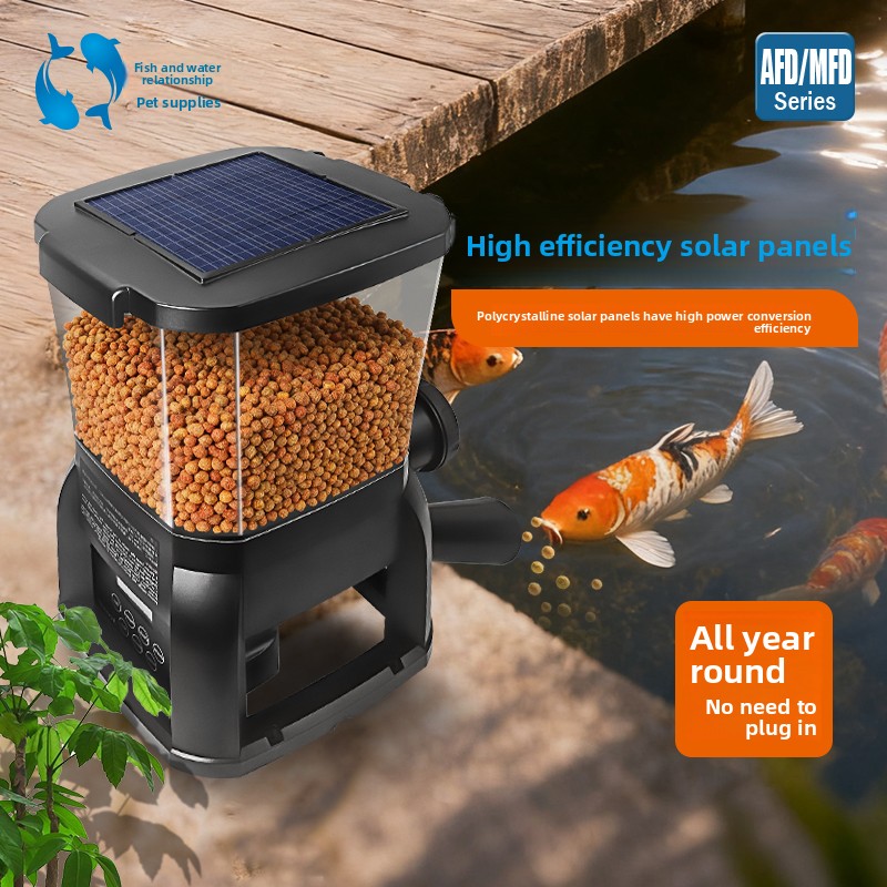 Aquarium Fish Big - Alimentatore automatico per pesci Jebao Solar