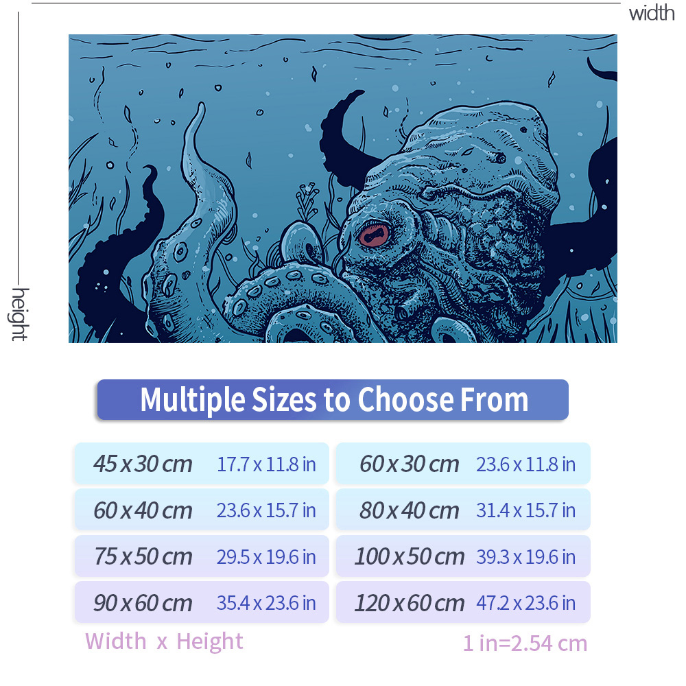 Adesivo per sfondo acquario-Oc - Aquarium Fish Monster recensione e prezzo
