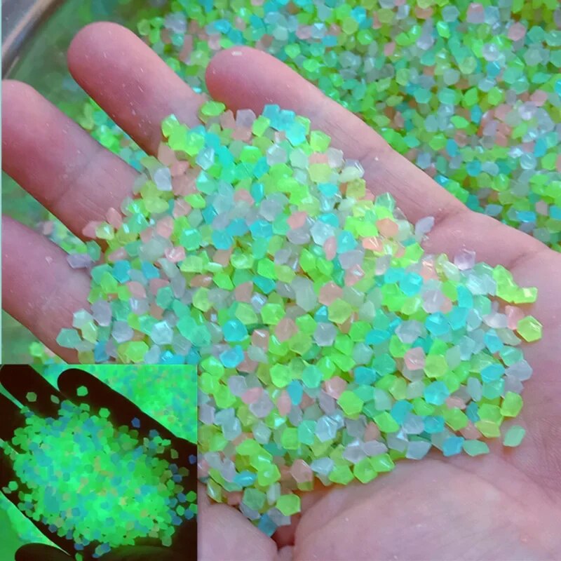 1000 pz 3-5mm Sabbia Luminosa  - Aquarium Decoration Rock recensione e prezzo