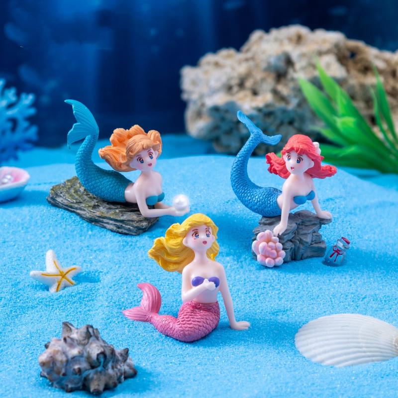 Set di 4 Ornamenti in Plastica - Aquarium Fish To Buy recensione e prezzo