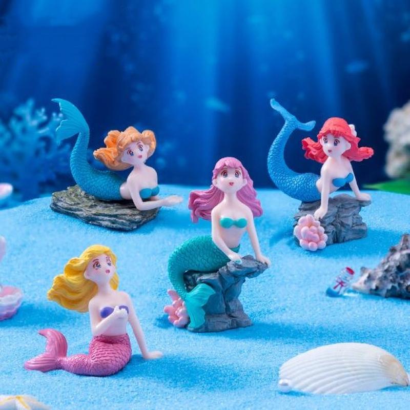 Set di 4 Ornamenti in Plastica - Aquarium Fish To Buy recensione e prezzo