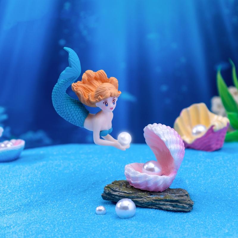 Set di 4 Ornamenti in Plastica - Aquarium Fish To Buy recensione e prezzo