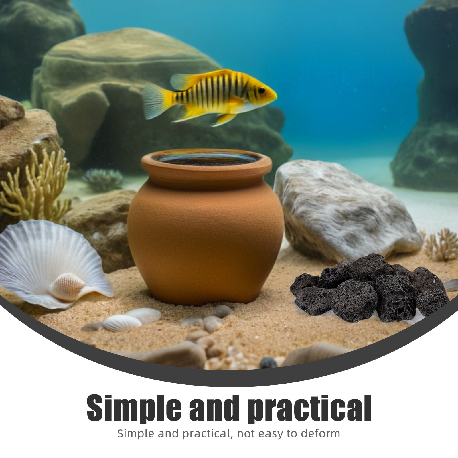 1 Confezione di Rocce Decorati - Aquarium Decoration Rock recensione e prezzo