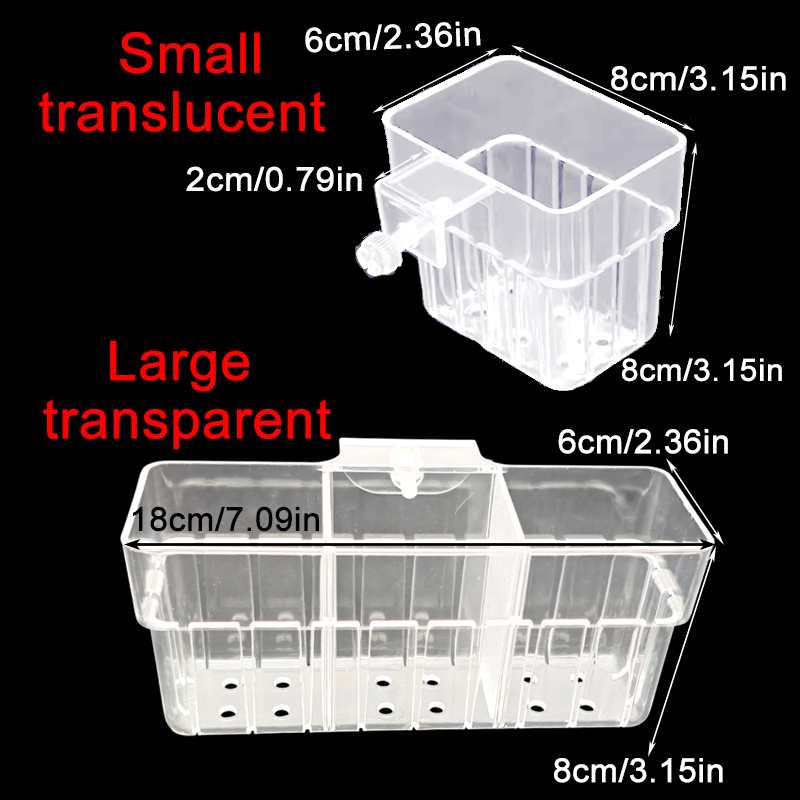Cestino idroponico trasparente - Aquarium Fish Big recensione e prezzo